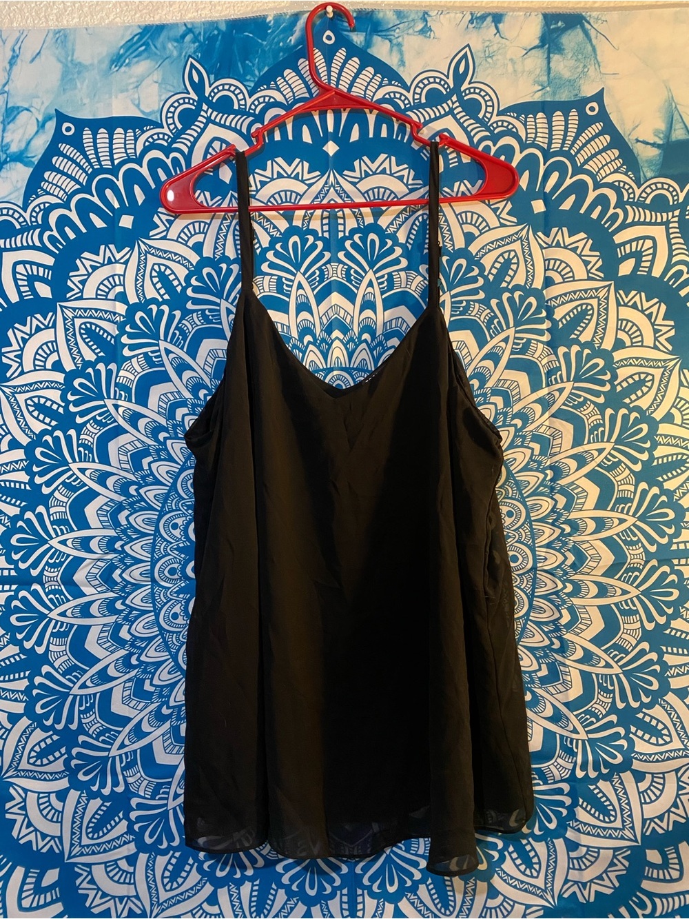 torrid Black Spaghetti Strap Tank Top